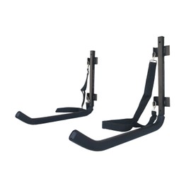 SPAREHAND Single Wall Mount Rack Storage with Safety Strap for 1 Kayak