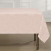 Romanstile Jacquard Rectangle Tablecloth, Waterproof Elegant Damask Rose Pattern Table