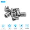 PATIKIL Self-Tapping Threaded Inserts, 20 Pcs M5 x M8 x