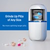 Electric Pill Crusher Grinder - Fine Powder Electronic Pulverizer for