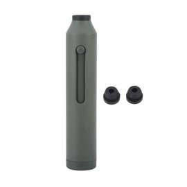 Mini Cenicero Portátil de Mano para Cigarrillos, Cenicero de Coche para Fumar en Interiores y Exteriores, Cenicero sin Hollín (Verde)