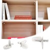 Wisebom Shelf Brackets Supports Shelf Support Pin, Pack of 20