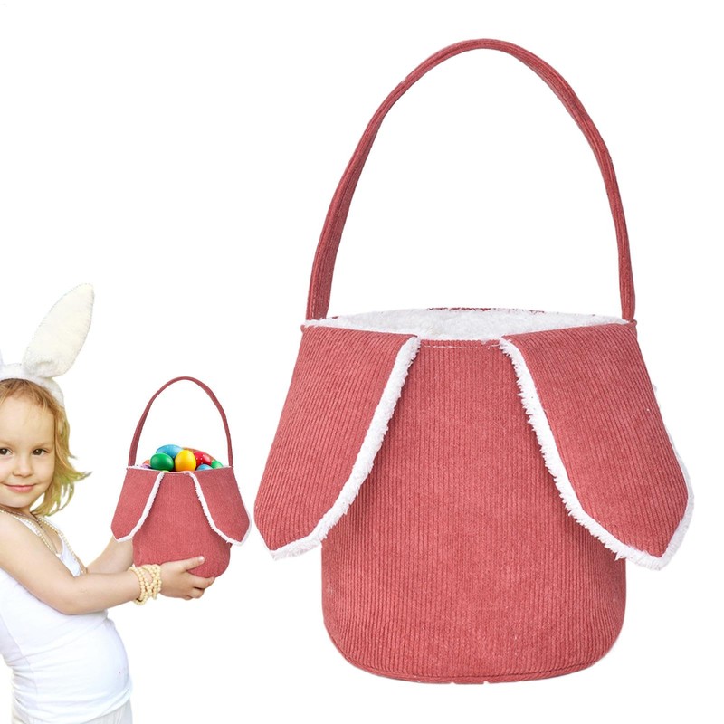 Long Ear Easter Buckets - Bunny Egg Hunt Easter Bucket