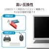ELECOM USB3.0 Hub 3 Ports Bus Power Black U3H-K315BBK