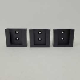 Fits Hercules 20v Battery Holder Mount Black 3 Organizers