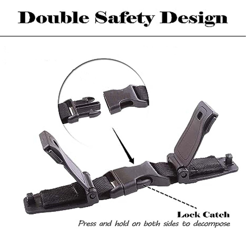 Car Seat Safety Belt Clip Buckle Lock Seat Chest Harness