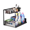 Dual-Level Under-Sink Organizer & Storage Set | 2-Pack | Effortless
