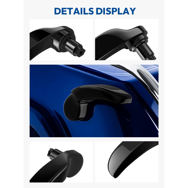 ANONEMOTO Saddlebag Latches Kit, Saddlebag Lifters Compatible for Harley Touring