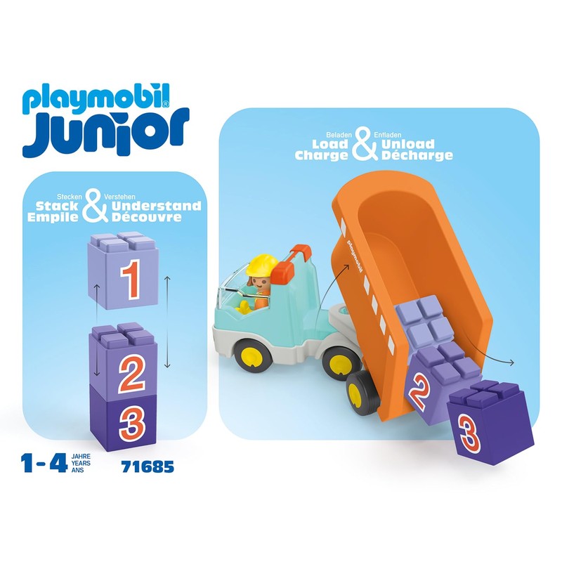 PLAYMOBIL Junior: Dump Truck