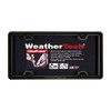 WeatherTech ClearFrame License Plate Frame, (No Cover) - Black