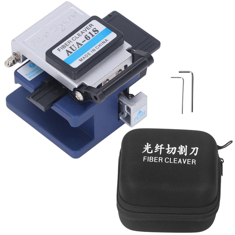 Fiber Cleaver FTTH Tool Kit High Accuracy Optical Cable Cutting