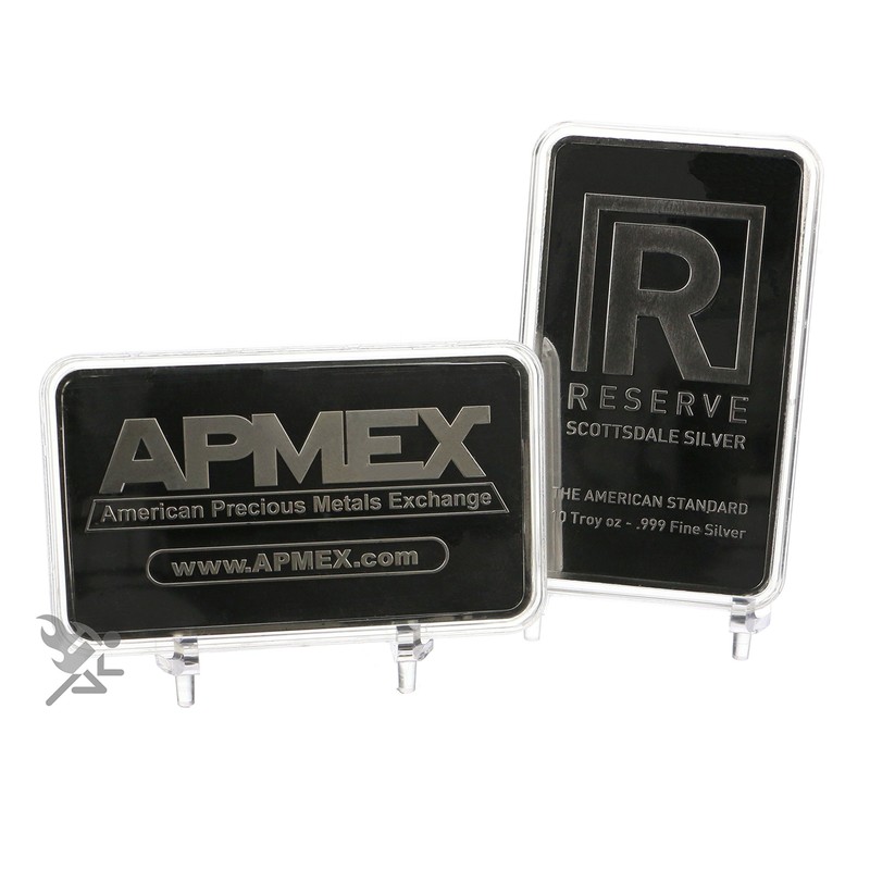 10oz Silver Bar Direct Fit Air-Tite Capsule Holder Qty: 2