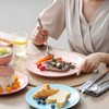Selamica Ceramic 10 inch Dinner Plates, Large Dessert Salad Plates,