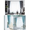 Magnetic Tiebacks for Curtains, 2 Pack Sparkling Crystal Flower Curtain