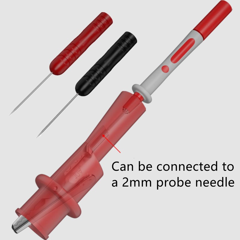 2 Pcs Back Probe Test Kits, 2mm Needle Test Probes