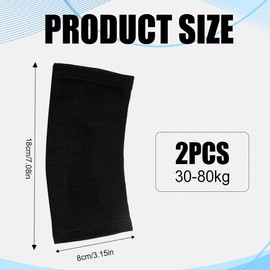 2PCS Elbow Support for Men Women Elbow Compression Sleeve Arm Support Brace Elbow Support Arm Support Brace Elbow Sleeves for Weightlifting Arm Support Golfers Elbow Tennis Elbow Tendonitis Etc.