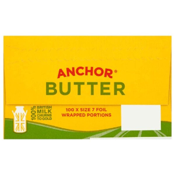 Anchor Salted Butter Portions 7g x 100 x 1