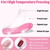 22 Sheets Removable and Portable Nail Stickers, Plain Gel Nail