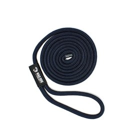 Mad Dog Products Double Braid Nylon Dock Line - Navy, 3/8" x 10'
