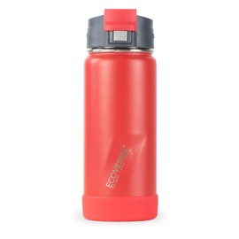 EcoVessel 's Perk-16oz (473ml) Drinking Bottle, Jazz Red, 16oz