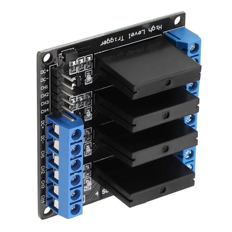 Solid State Relay Keenso Module Static Relay Card 5V 4