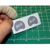 Keystone Light Beer Football Gumball Helmets Custom DIECUT *DECAL SHEET