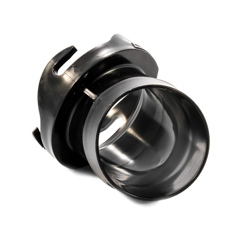 Camco 39403 45 Degree Hose Adapter Sewer Fitting,Black,3 Inch