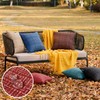 WUWUSU Western Flower Outdoor Pillow Covers Waterproof, All Weather Cushion