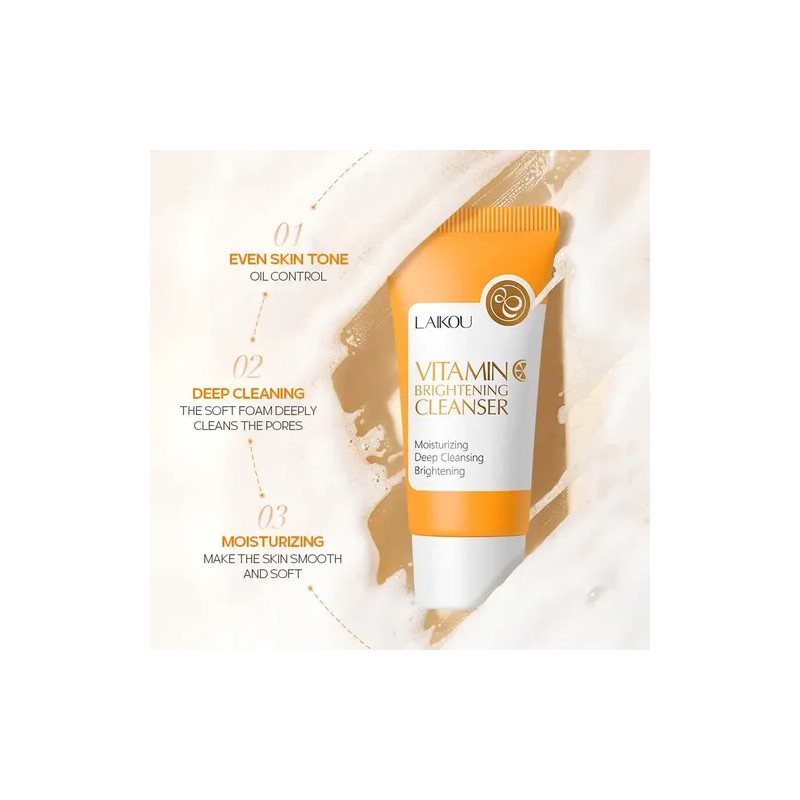 Laikou Snail Vc Skincare Set 6pcs Hydrating Reducing Spots
