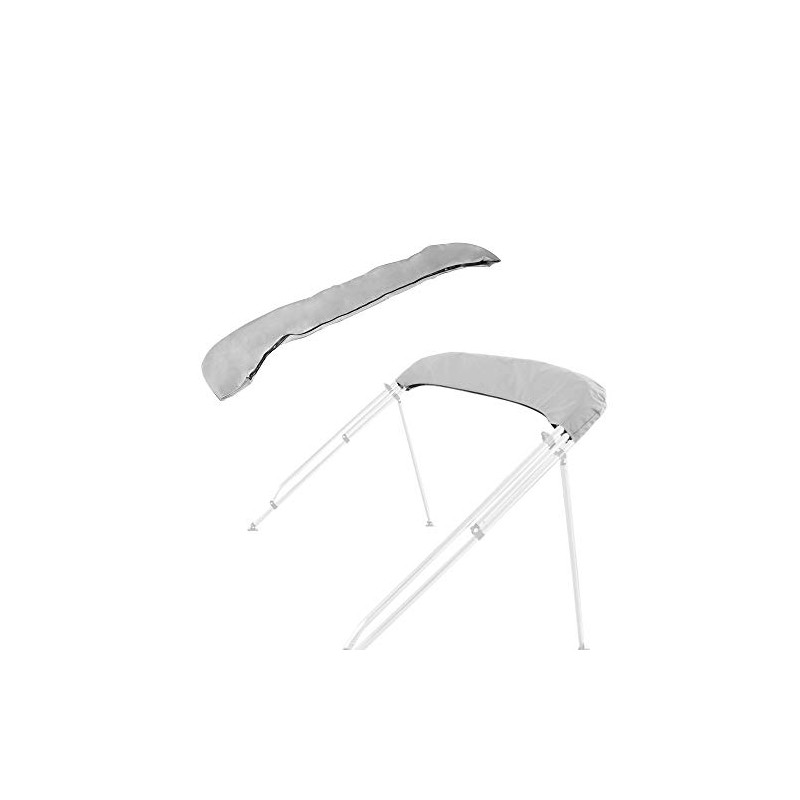 (230cm - 240cm W, Gray) - MSC 600D Bimini Top