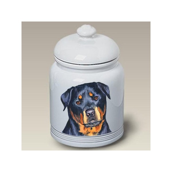 Best of Breed Rottweiler - Barbara Van Vliet Ceramic Treat Jars