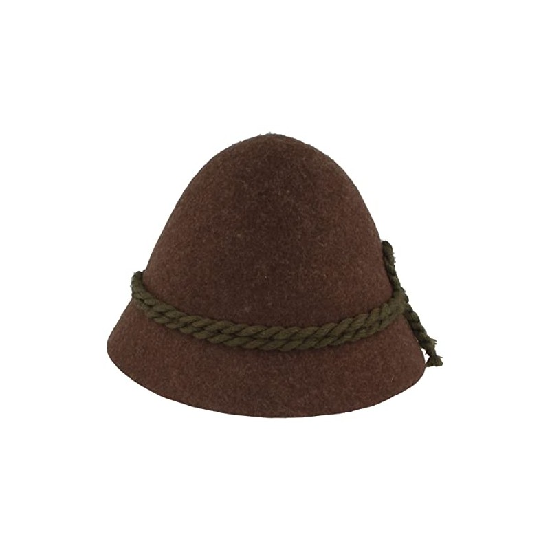 Faustmann Bavarian Men's Costume Hat Stopper Hat, brown