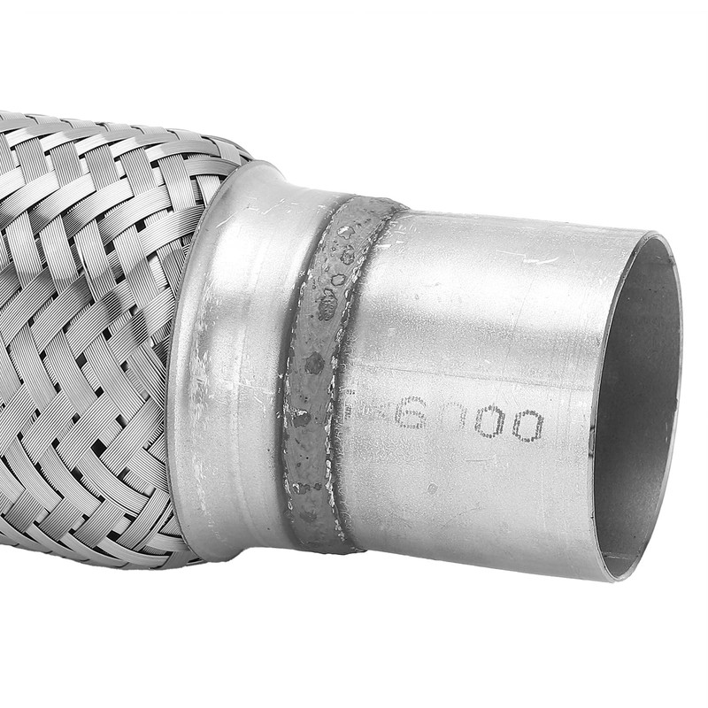 Stainless Steel Exhaust Flex Pipe, 57 x 250 mm, Double