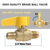 20Ft High Pressure Braided Propane Hose Extension with Fittings -Conversion