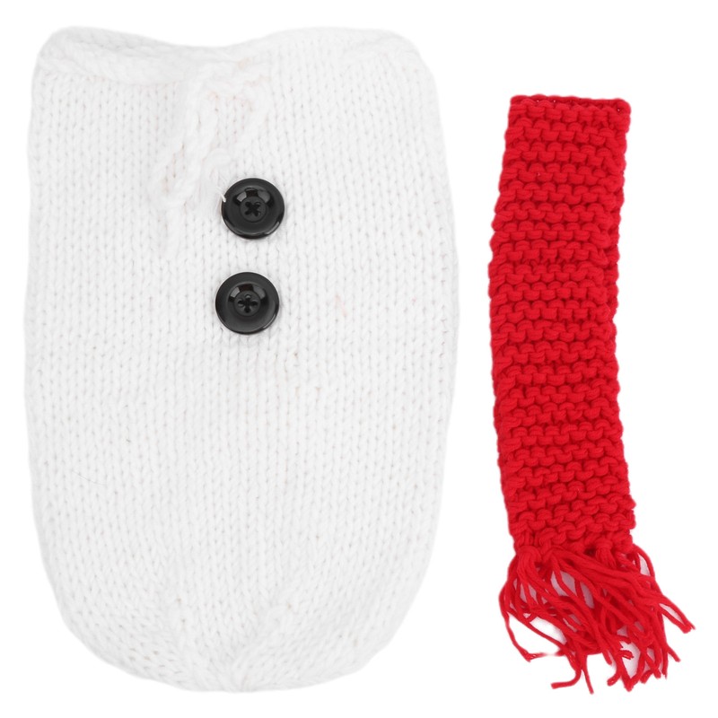 Baby Crochet Knitted Sleeping Bag Infant Cartoon Soft Wraps Photography