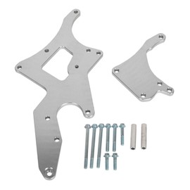 YUOQDKE for Chevy for Bel Air 1965-1975 for Biscayne 1965-1972 for Camaro 1967-1981 for Chevy II 1962-1968 Ls Engine Serpentine Bracket Power Steering Pump Swap Conversion Aluminium Alloy Front