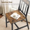 YATINEY Dining Chairs Set of 4, Industrial Kitchen Chairs with