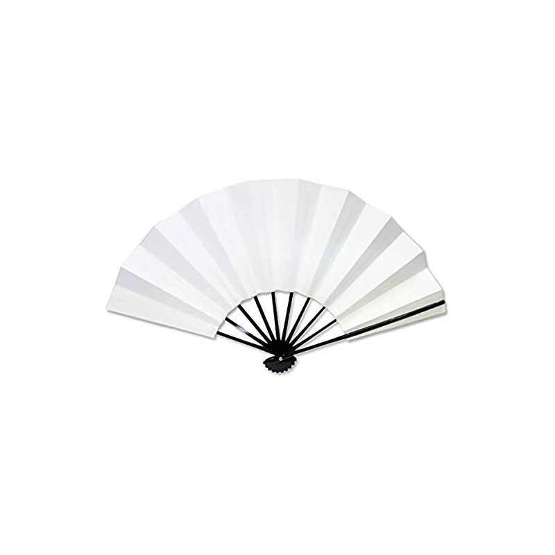 Aidata Mai Fan, 9.0 inches (5 minutes), Double-sided, White, Solid