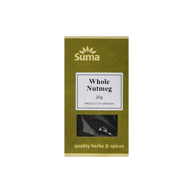 Suma Whole Nutmeg 20 g (Pack of 12)