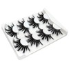 Losha 25mm Lashes,3D Faux Mink Lashes Fluffy Volume Eyelashes Thick