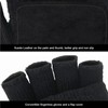 Evridwear Fingerless Winter Gloves Convertible, Knitted Wool Flip-top Mittens, Anti-Slip