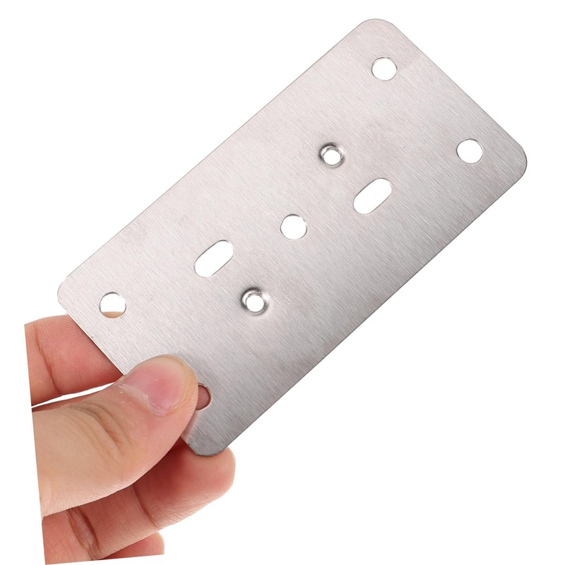 WOONEKY DIY Cabinet Door Repair Kit 8pcs Door Reinforcement Plate