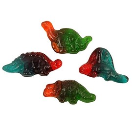 Vidal Gummi Dinosaurs Gummy Candy, 2.2 Pounds