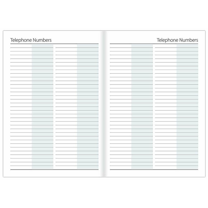 2025 A4 / A5 / A6 Diary Day to Page