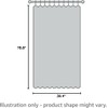 Round Shower Curtain Hanging Bathroom Curtains with Storage and Double