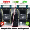 12 Pcs Car Trim Cable Clips, Car Cable Management Wire