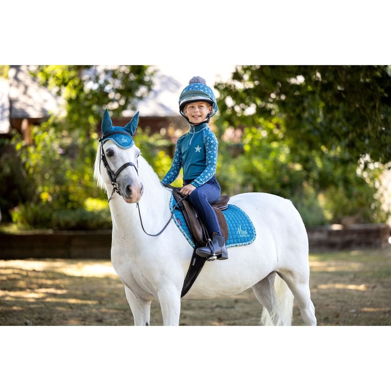 LeMieux Mini Jump Suede Square - Marine