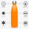 Qwetch - Pop Thermos Flask - Orange 750 ml -