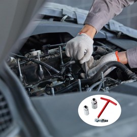 Spark Plug Wrench Universal Spark Plug Wrench for Car 16 mm / 21 mm, Spark Plug Remover, Suitable for Cars, Motorcycles