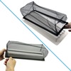 6-Pack Black Floor Vent Covers (4x10 Inch) - Debris Trapping